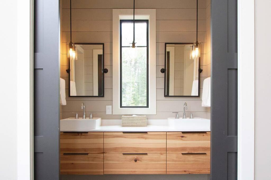 New Rustic Modern Cabin At Lutsen Mountains Exterior foto